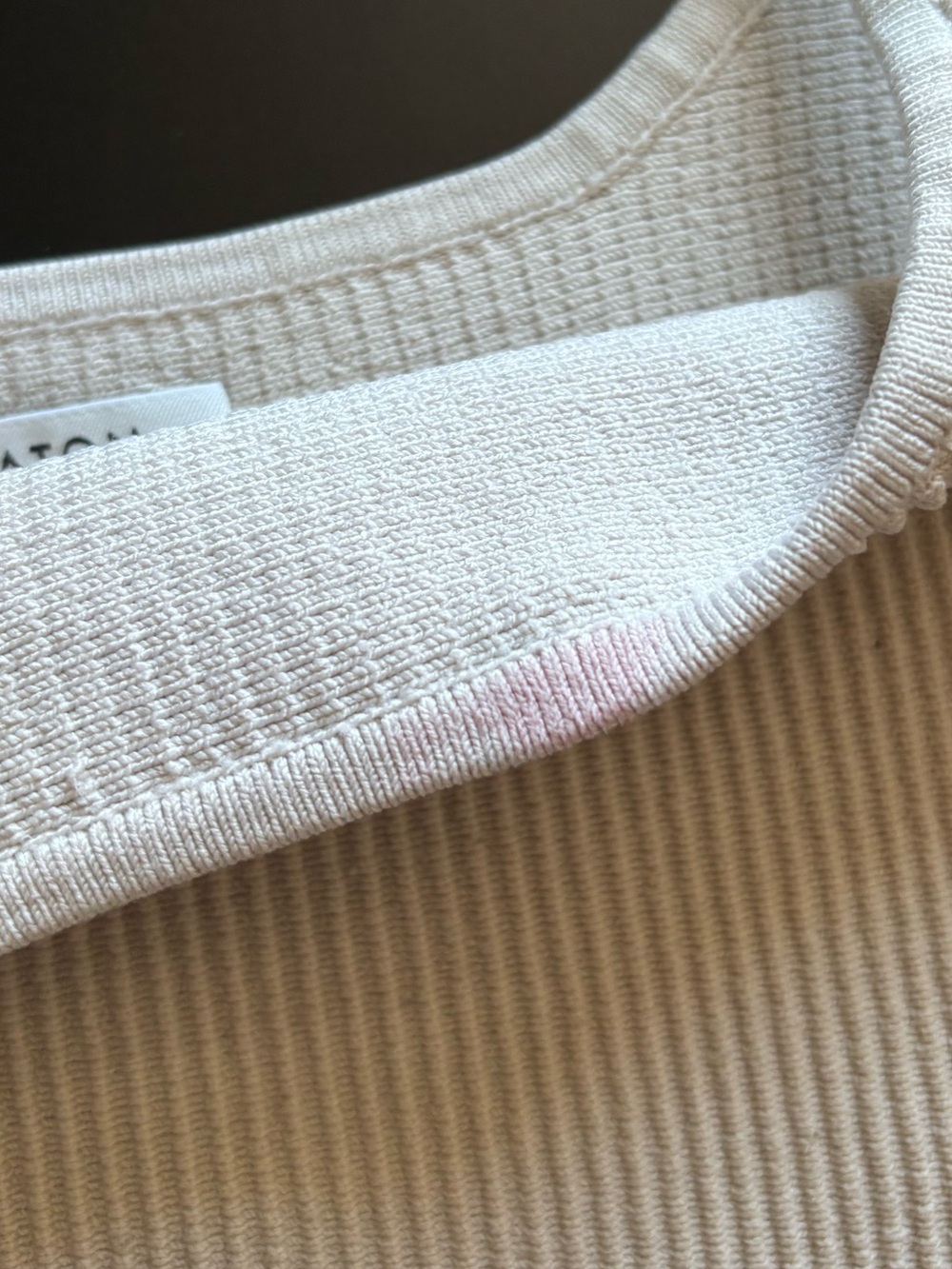 Babaton Sculpt Knit Ribbed Squareneck Tank Top - Picture 6 of 11
